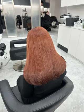 ミディアム rio🧚🏻‍♀️ 暖色/グレージュのヘアスタイル