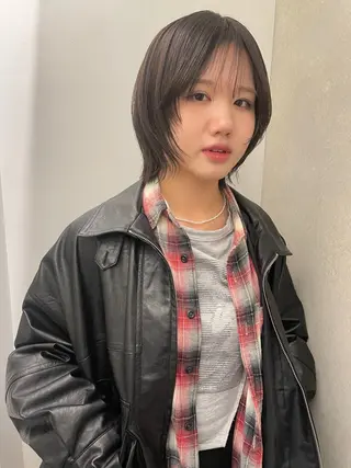 ショート 🎀ボブ＋ハイトーン シュカ👶🏻のヘアスタイル