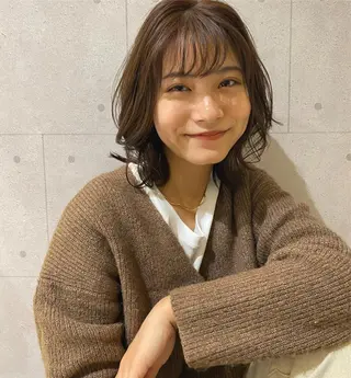 細めハイライト🩶 ボブ/レイヤーカットのヘアスタイル