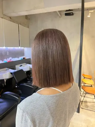 ショート カラー elima 調布所属・ちせ/ 透明感カラー /調布˚ 🦢₊✧のヘアスタイル