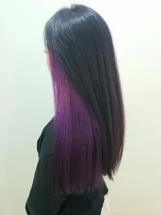 ロング カラー ヘアアレンジ 成瀬 弘光のヘアスタイル