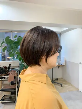 ショート 斉藤 未佳のヘアスタイル