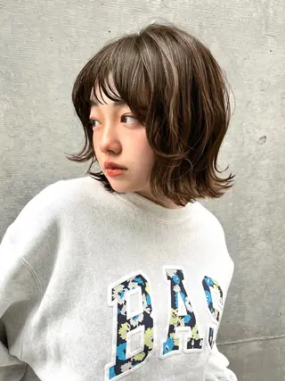 ショート ✨艶髪🍒ナチュラル な縮毛矯正🍊Noaのヘアスタイル