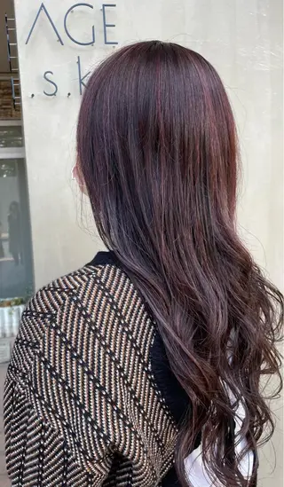 ロング カラー ブリーチ／ヘアセット 🪞🌙minamiのヘアスタイル