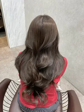 セミロング MOE 福岡韓国ヘア✧︎のヘアスタイル