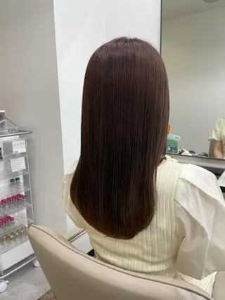 セミロング カラー 栄/久屋大通り/韓国 /透明感/横山🩵のヘアスタイル