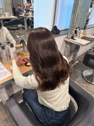 カラー 海外トレンドヘア🤍 sumireのヘアスタイル