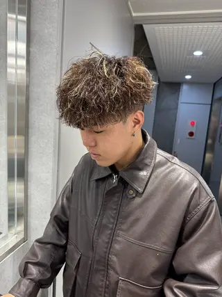 パーマ メンズ パーマ特化 まなるのヘアスタイル