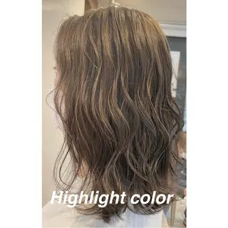 ミディアム カラー 【垢抜け大人髪】 TIARA西山のヘアスタイル