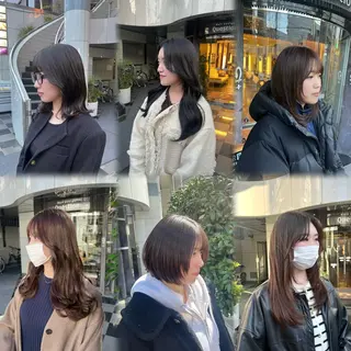 ロング カラー 💎森 ハリス誠一💎のヘアスタイル