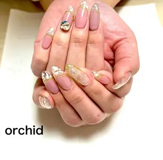 ネイル orchid ♡オーキッドのネイルデザイン