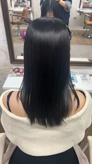 ミディアム 髪質改善特化💫 韓国ヘア🫧吉田歩夢のヘアスタイル