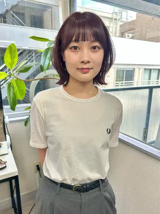 ショート レイヤーカット🪄 耳ツボ🎀Ayumiのヘアスタイル