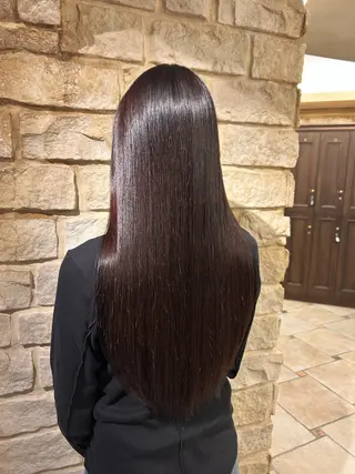 カラー Mei /オリーブ カラー/アレンジのヘアスタイル