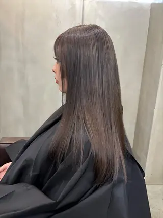 セミロング カラー VOYAGE所属・中園 康のヘアスタイル