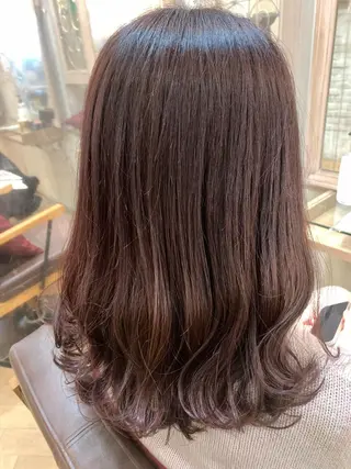 ロング カラー coupe ciseauxのヘアスタイル