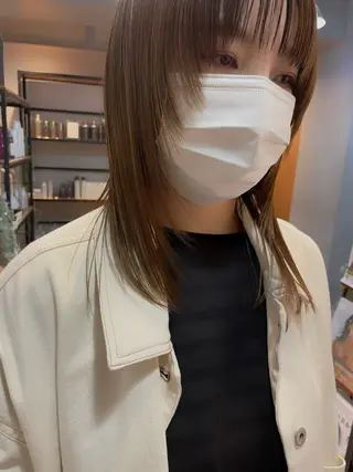 ミディアム カラー SALOWIN武蔵小杉店所属・国内最高濃度の水素 /髪質改善/ケア特化のヘアスタイル