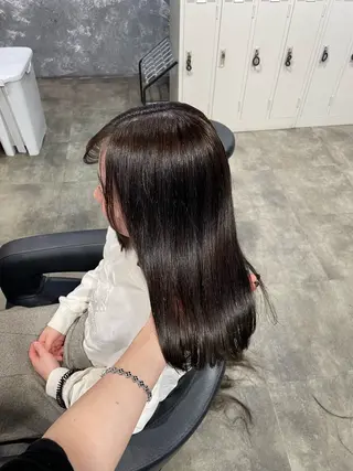 カラー 🤍ベージュ/透明感 韓国ヘア/まりん🤍のヘアスタイル