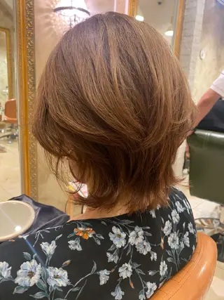 ミディアム granew*所属・sakamoto sayaのヘアスタイル