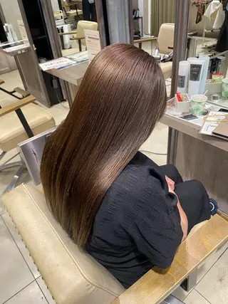 ロング 黒田 菜結のヘアスタイル