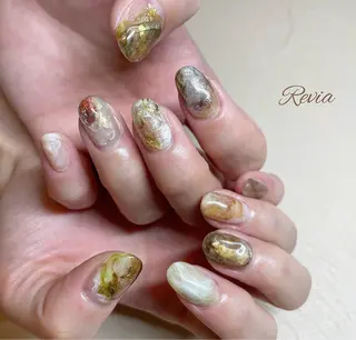 ネイル revia所属・ERI Nailistのネイルデザイン
