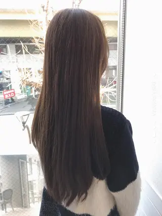 ロング カラー 柴田 祐輔のヘアスタイル