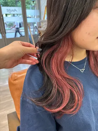 ロング 大曽根/艶カラー🌷 暖色/yuukaのヘアスタイル