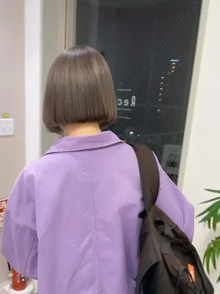 ショート カラー autre所属・大久保 ひでなりのヘアスタイル