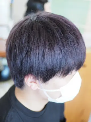 ショート カラー メンズ 南 祐希のヘアスタイル