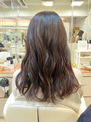 ロング カラー 大内 雅生のヘアスタイル