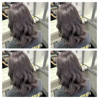 セミロング カラー ヘアアレンジ 🎀推し活ヘアー🎀 Yuuna🐰💖のヘアスタイル