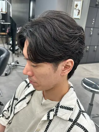 パーマ メンズ 韓国メンズヘア 🇰🇷つかさのヘアスタイル