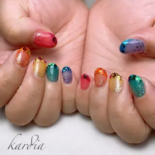 ネイル καρδιά -ｶﾙﾃﾞｨｱ-のネイルデザイン