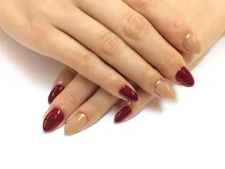 ネイル 新橋 ルキナ スタッフのネイルデザイン