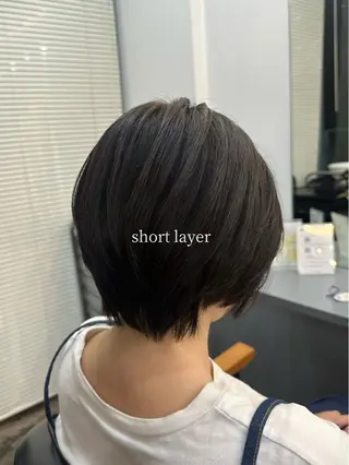 ショート カラー 🍊暖色/ボブヘア chihiro🌼ོのヘアスタイル