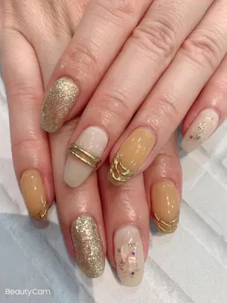 ネイル グラマラス /アンジェアイのマツエク・マツパデザイン