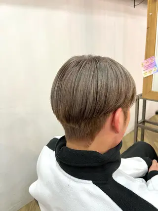 カラー メンズ 似合わせ/ブリーチ/ 髪質改善/ミクෆ‪のヘアスタイル