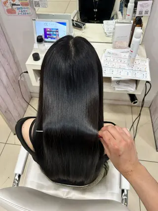 ロング 【髪質改善カラー】 瀧田嵐士🇰🇷のヘアスタイル