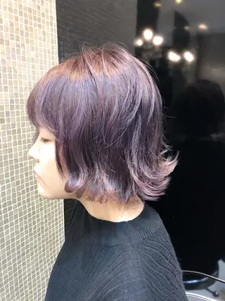 ショート カラー Lauburu渋谷 officialのヘアスタイル