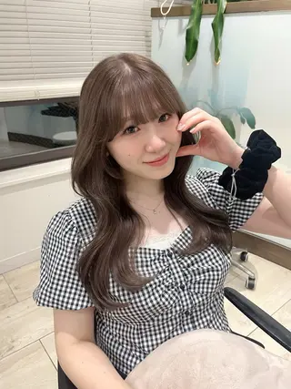 カラー RENA ショートモデル募集中のヘアスタイル