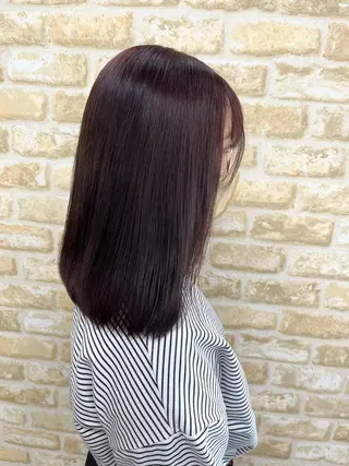 ミディアム 大西 瑠奈のヘアスタイル