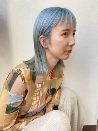 ミディアム 浅田 匠のヘアスタイル