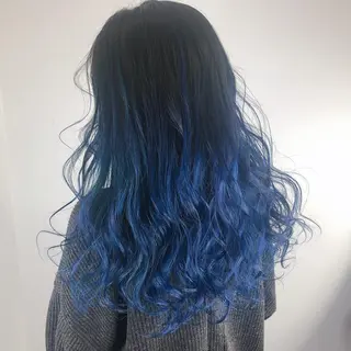 ロング 上川 開生のヘアスタイル