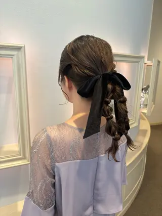 ミディアム ヘアアレンジ ✰︎Rad✩.*˚‪ カノンのヘアスタイル