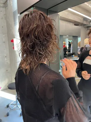 パーマ 佐伯 和佳のヘアスタイル