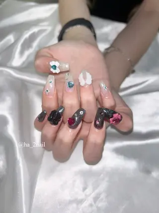 ネイル NAIL and EYELASH ALPHA.所属・ALPHA. 姫繇のネイルデザイン