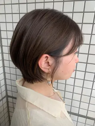 ショート カラー パーマ Bianca所属・Bianca 代表 硲 貴亮【東武練馬】のヘアスタイル