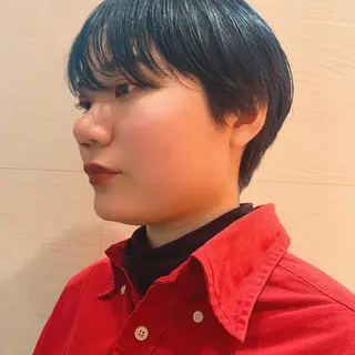 ショート カラー 🌱小顔ヘア/ボブ ミディアム/双葉🌱のヘアスタイル