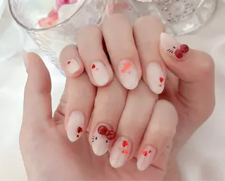 ネイル 【パラジェル・フィルイン】 T&BNAIL STUDIO所属・あまるめ ゆきえのネイルデザイン