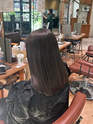 セミロング カラー Lumier de mashu所属・nana/ボブ/ レイヤーカットのヘアスタイル